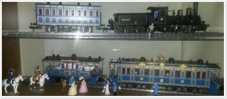 Hofzug in Spur 1 - Privatsammlung Hofzug in Spur 1 - Privatsammlung